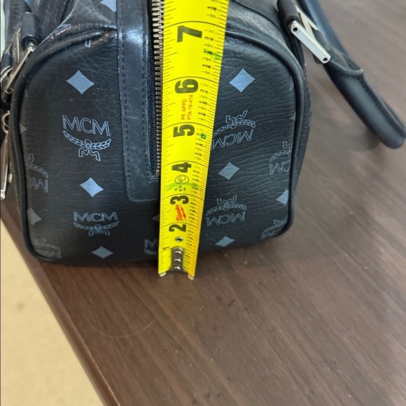 MCM Speedy Bag in Black Monogram - Picture 10 of 10